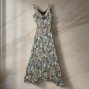 MIXIT Paisley Maxi Dress. Very Beautiful! Size 6. Excellent Condition!
